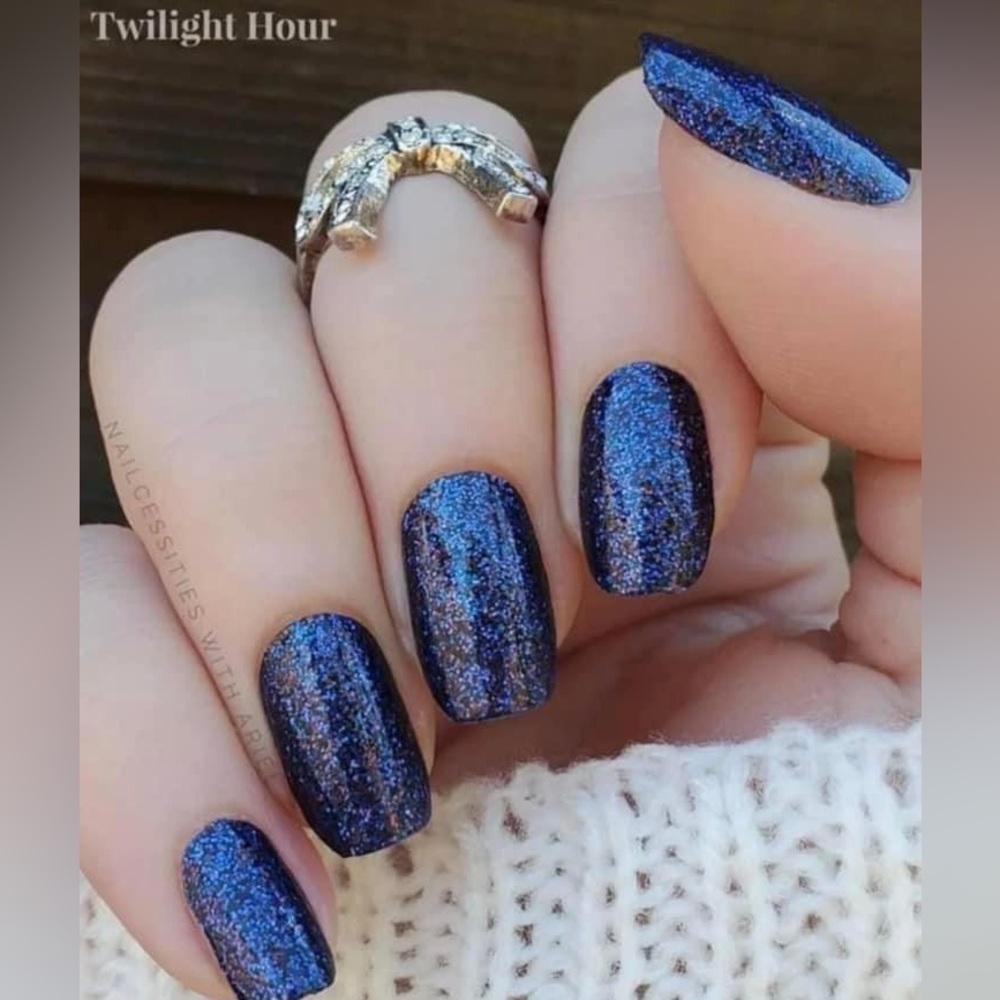 Color Street Twilight Hour and beautiful dark blue nail strip. New with tags